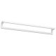 Biały wieszak łazienkowy podłużny ścienny na ręcznik BATHROOM ORGANIZATION 9871 Luminex