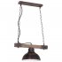 Lampa wisząca na drewnianej belce HAKON 9056 Luminex