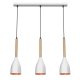 Lampa wisząca potrójna na listwie MUZA 9108 Luminex
