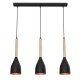 Lampa wisząca potrójna na listwie MUZA 9114 Luminex