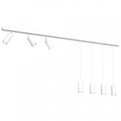 Siedmiopunktowa lampa wisząca z reflektorami LINK 5198 Luminex